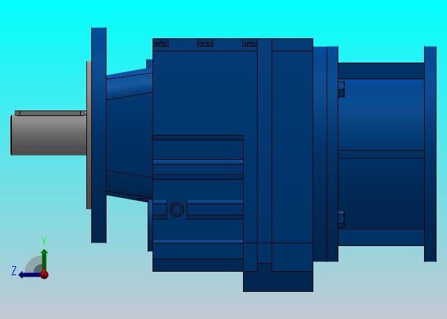 RF47ZP斜齿轮减速机RF47-3.83-M1-P71-Φ160