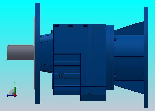 RF57ZP斜齿轮减速机RF57-4.39-M1-P112-Φ250