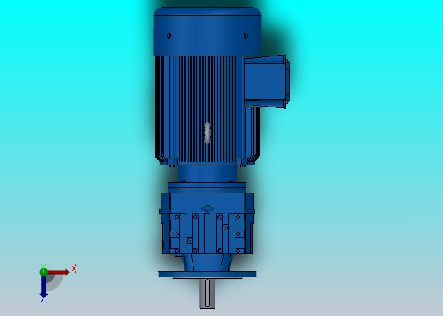 RF77法兰轴伸式安装斜齿轮减速机RF77-Y7.5-4P-132M-M1-0°-Φ250
