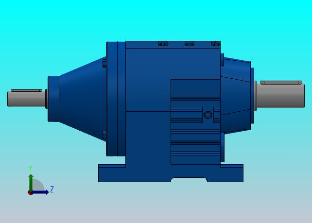 RS27底脚轴伸式安装斜齿轮减速机RS27-22.32-M5