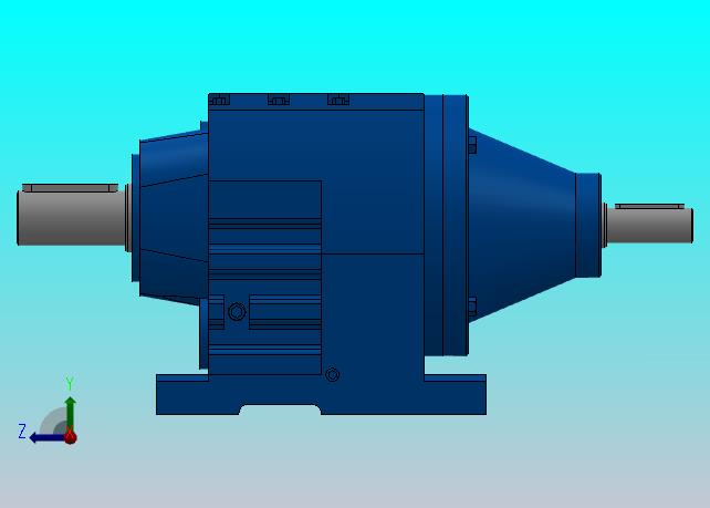 RS27底脚轴伸式安装斜齿轮减速机RS27-22.32-M5