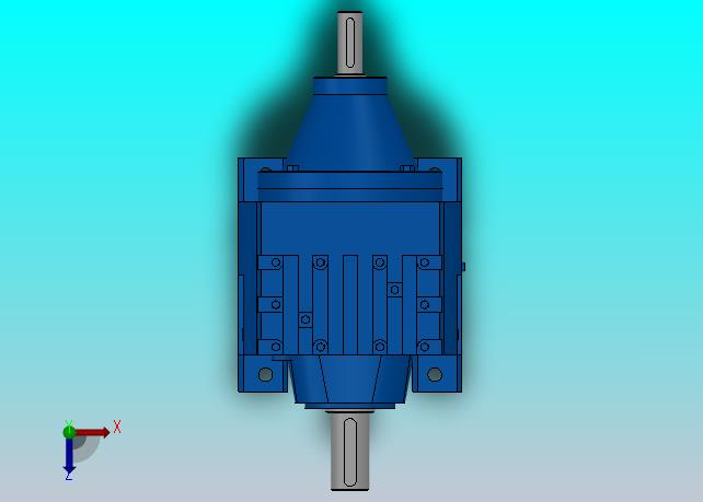 RS27底脚轴伸式安装斜齿轮减速机RS27-22.32-M5