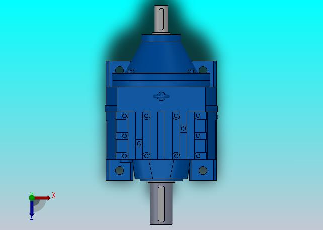 RS137底脚轴伸式安装斜齿轮减速机RS137-5.15-M1