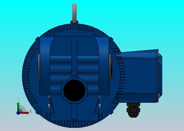 SA57空心轴安装斜齿-蜗轮蜗杆减速机SA57-YV2.2-4P-12.8-M1-0°-B