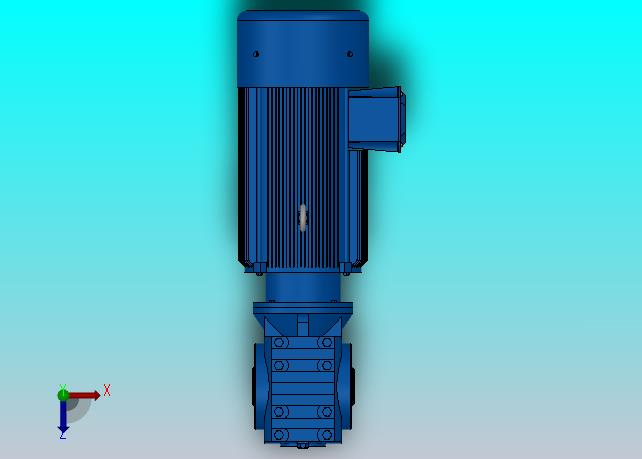 SA87空心轴安装斜齿-蜗轮蜗杆减速机SA87-YVE15-4P-13.6-M1-0°-B