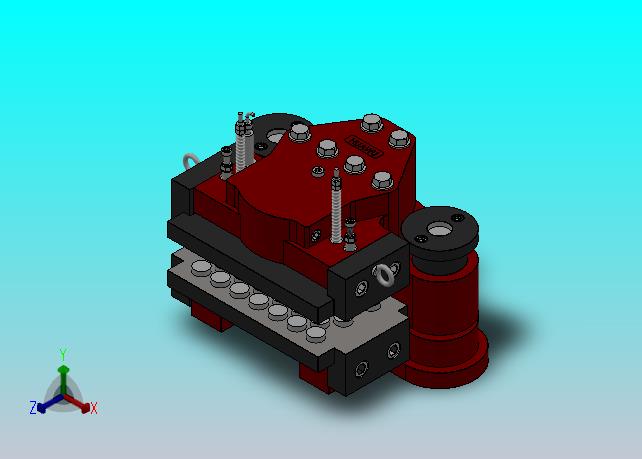 SBD130-E系列液压盘式制动器_SBD130-E-1000×40-RL.WL.1.J