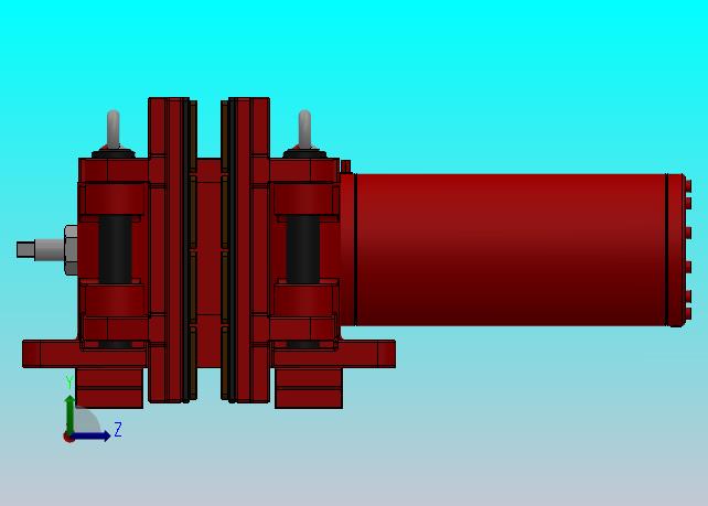 SBD-C安全制动器_SBD365-C-2000×40ⅠRL.WL.CL