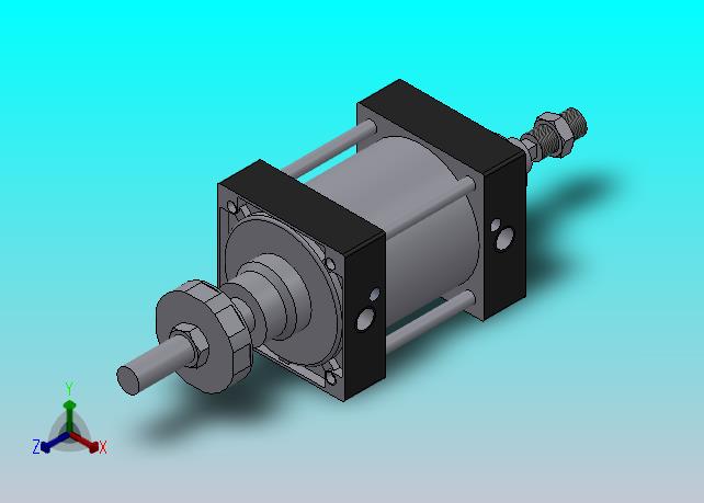 SIJ双轴复动行程可调型气缸SIJ100×200-S-CS1U1