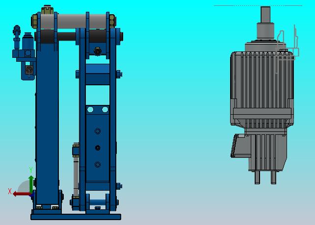 YP41系列电力液压盘式制动器YP41-4500-800×30-ⅡB-CL.RL.WL.HL