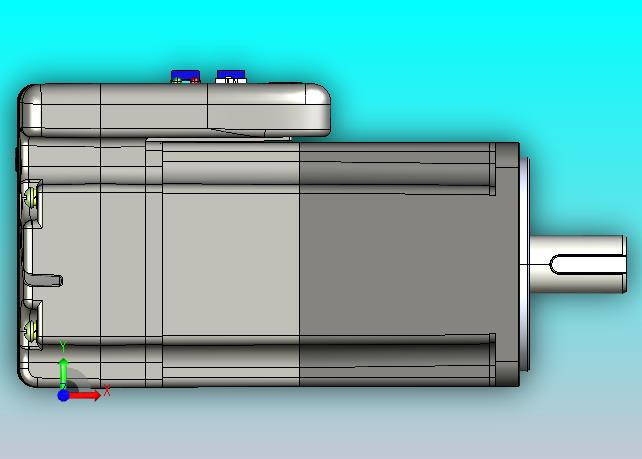 低压伺服系统iSV2-CAN8075-3D图纸