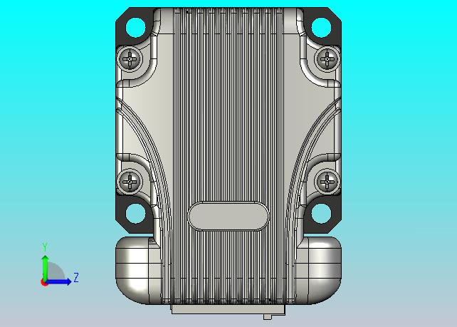 低压伺服系统iSV2-RS6040-3D图纸