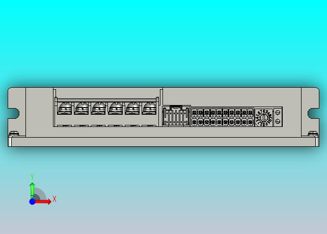 低压伺服系统LD2-RS7015B-3D图纸