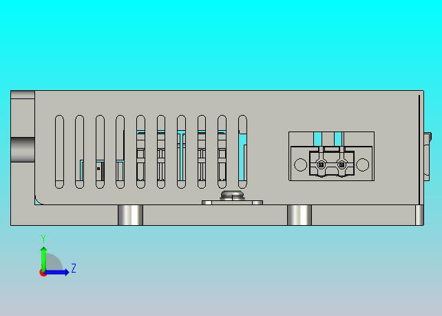 低压伺服系统LD2-RS7015B-3D图纸
