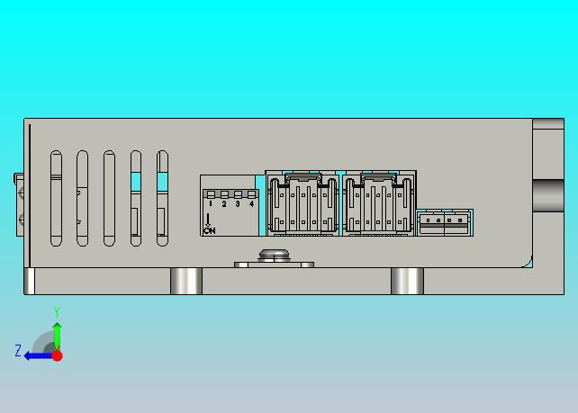 低压伺服系统LD2-RS7015B-3D图纸