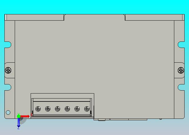 低压伺服系统LD2-RS7015B-3D图纸