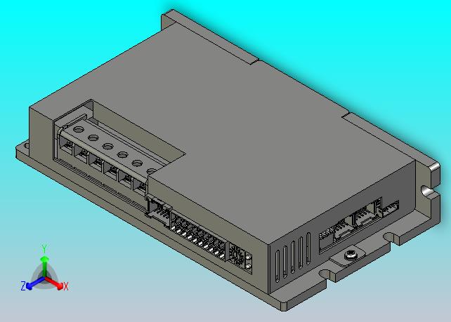 低压伺服系统LD2-RS7015B-3D图纸