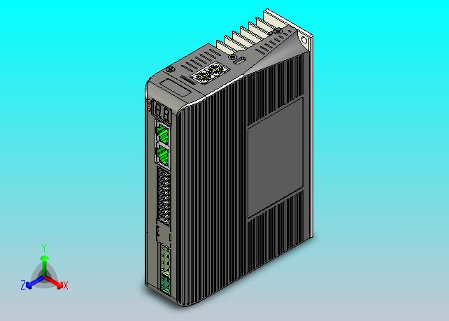 闭环步进电机与驱动器CL3-EC808AC_3D模型