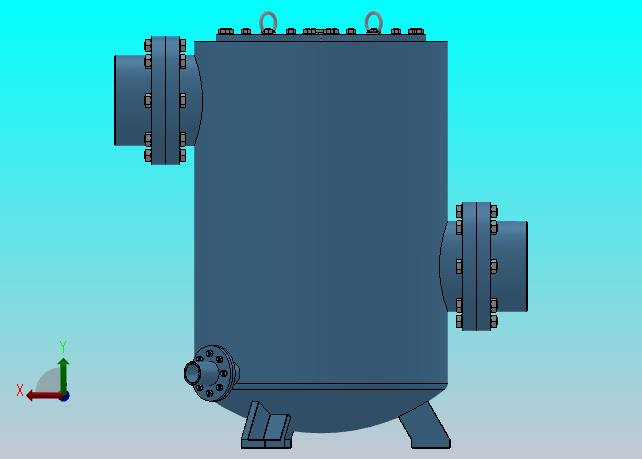 单筒网片式油滤器DPL100-200_DPL200