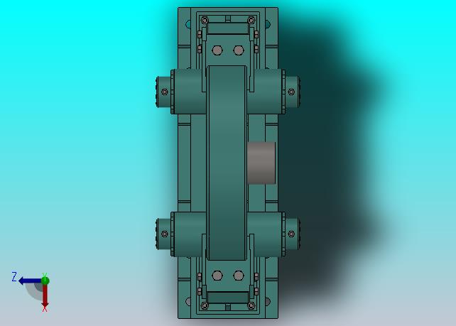 键连接液压盘式制动系统_HKPZ800F25×2-Ⅲ-BH