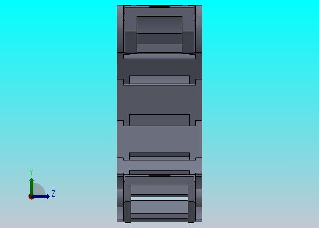 内高10不可打开型半封闭式拖链_DMT10HN-10-20-R28-30-A1