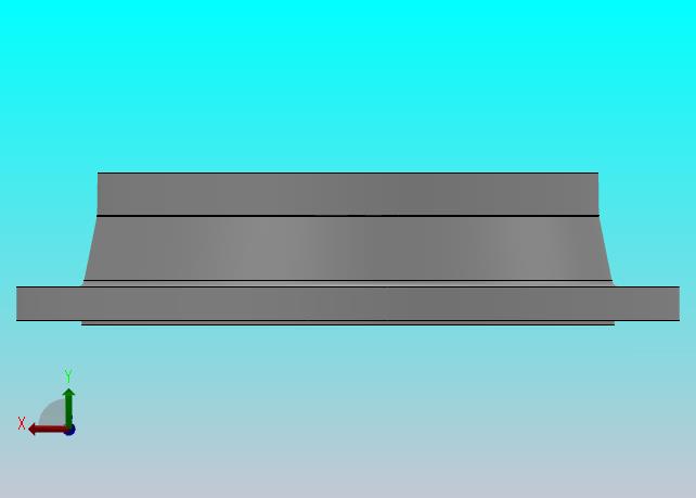 凸面整体钢制管法兰_法兰 DN600-PN16 M 2
