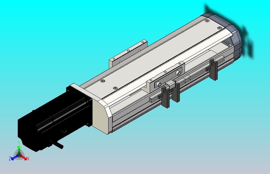 ETH10-100-BC-200W+煞車直线模组