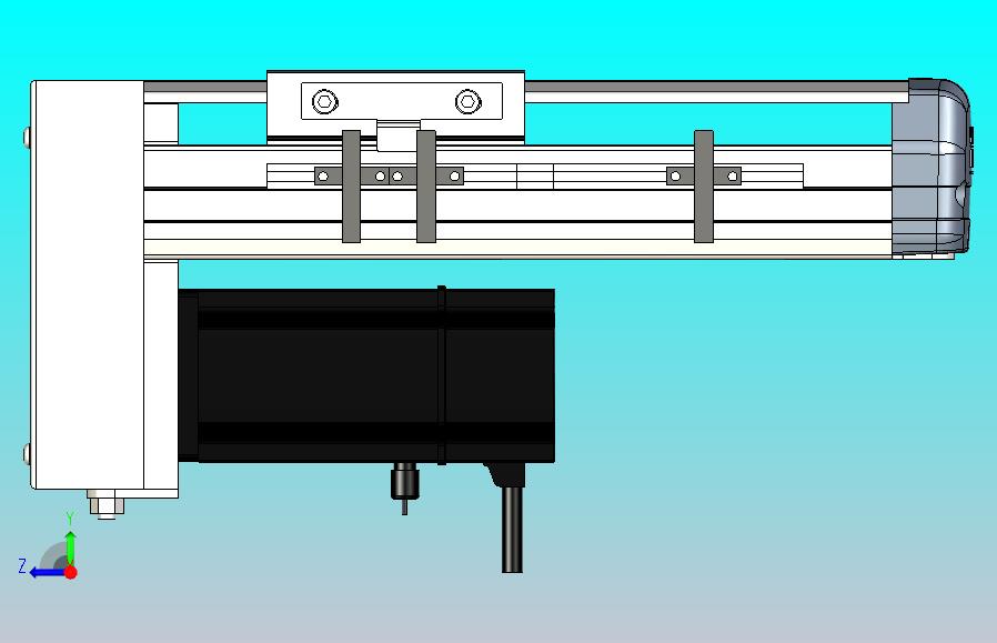ETH10-100-BM-200W+煞車直线模组