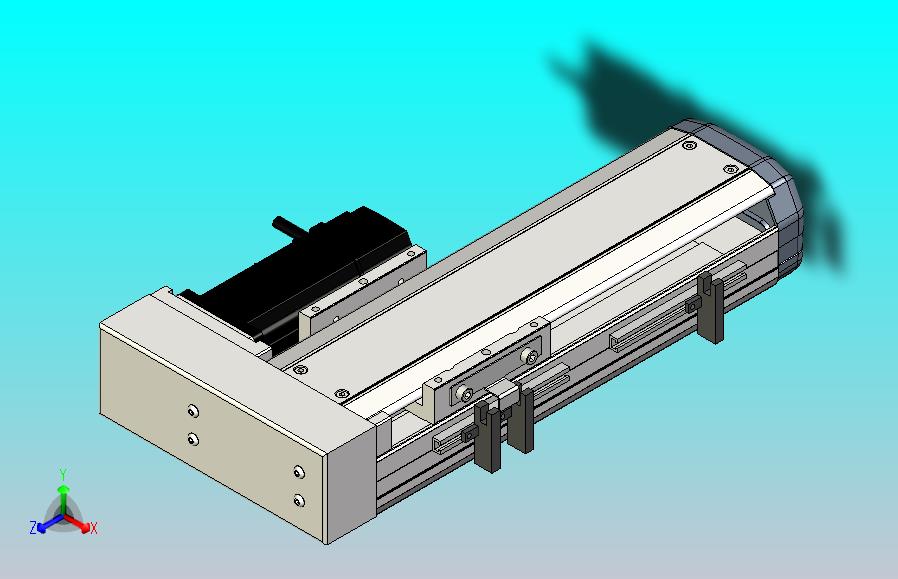 ETH10-150-BR-200W+煞車直线模组