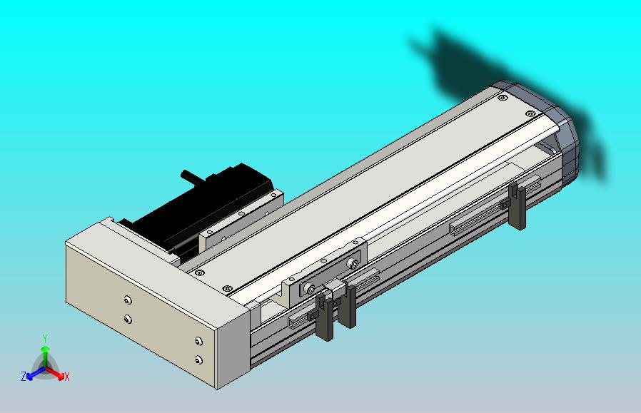 ETH10-200-BR-200W+煞車直线模组