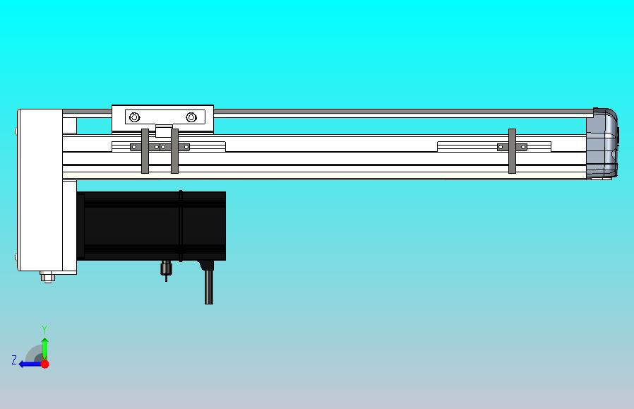 ETH10-300-BM-200W+煞車直线模组