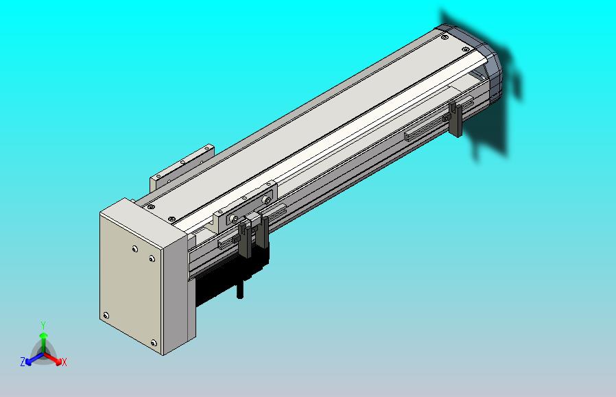ETH10-300-BM-200W+煞車直线模组