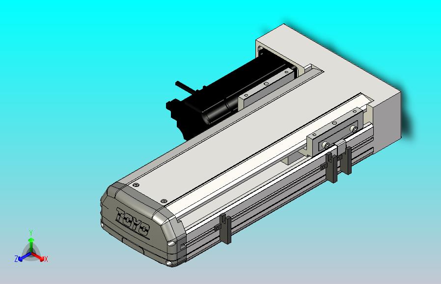 ETH13-200-BL-400W+煞車直线模组
