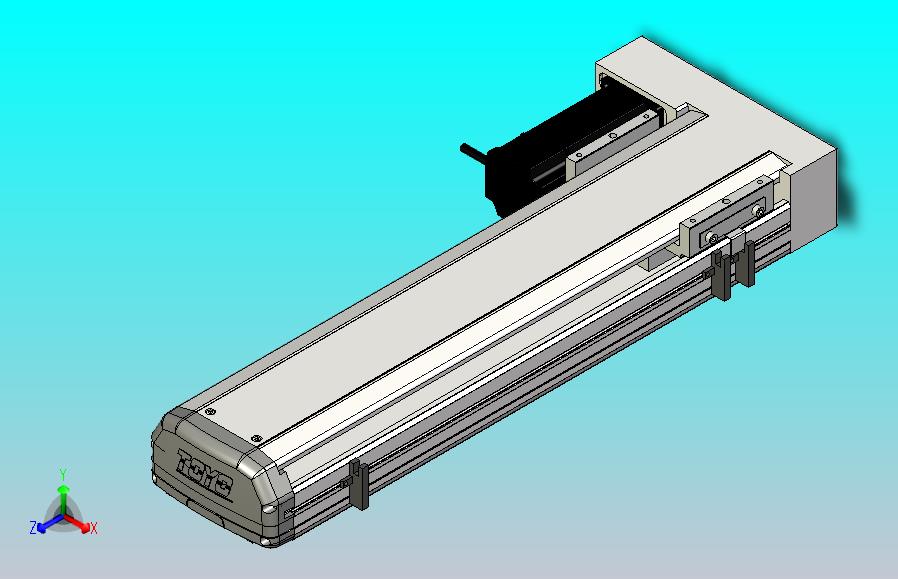 ETH13-400-BL-200W+煞車直线模组