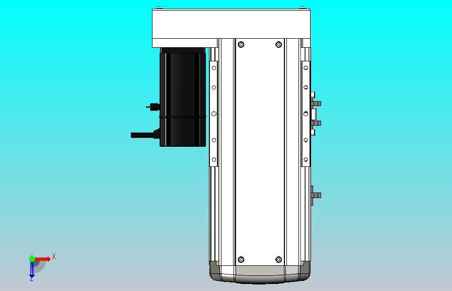 ETH14-100-BL-200W+煞車直线模组