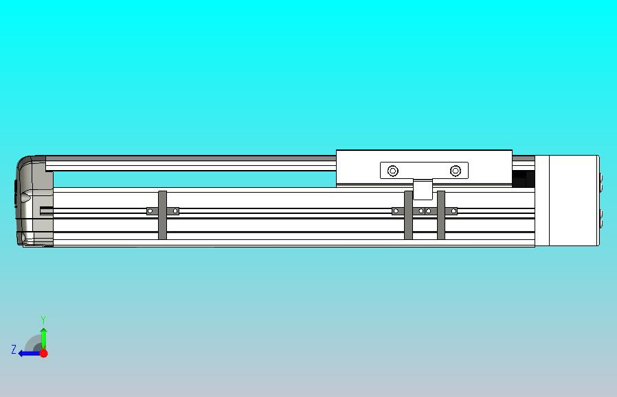 ETH14-200-BL-200W+煞車直线模组