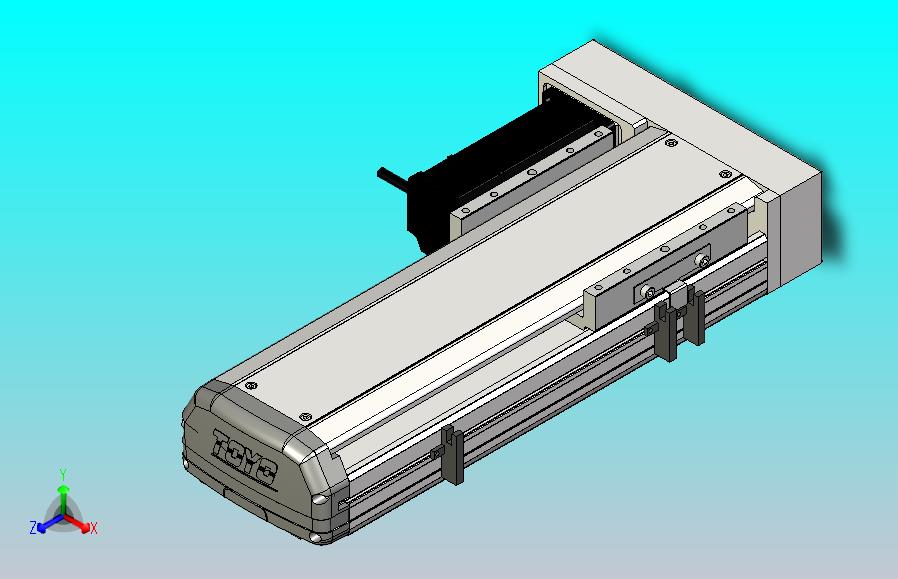ETH14-200-BL-200W+煞車直线模组