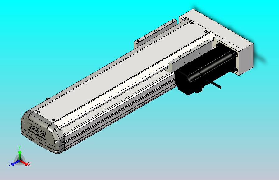 ETH14-350-BR-400W+煞車直线模组