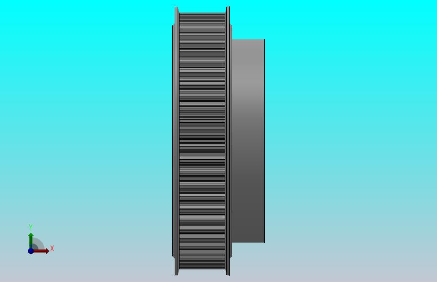 小凸缘型梯形齿同步带轮T5型_ST5DC-60-15-dc14-A