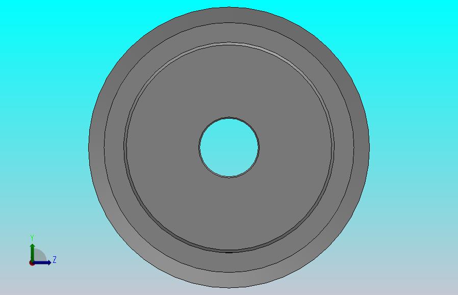 小凸缘型梯形齿同步带轮T10型_ST10DC-14-30-dc10-A