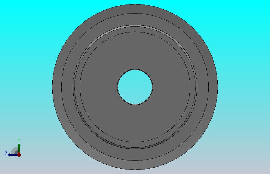 小凸缘型梯形齿同步带轮T10型_ST10DC-14-30-dc10-A