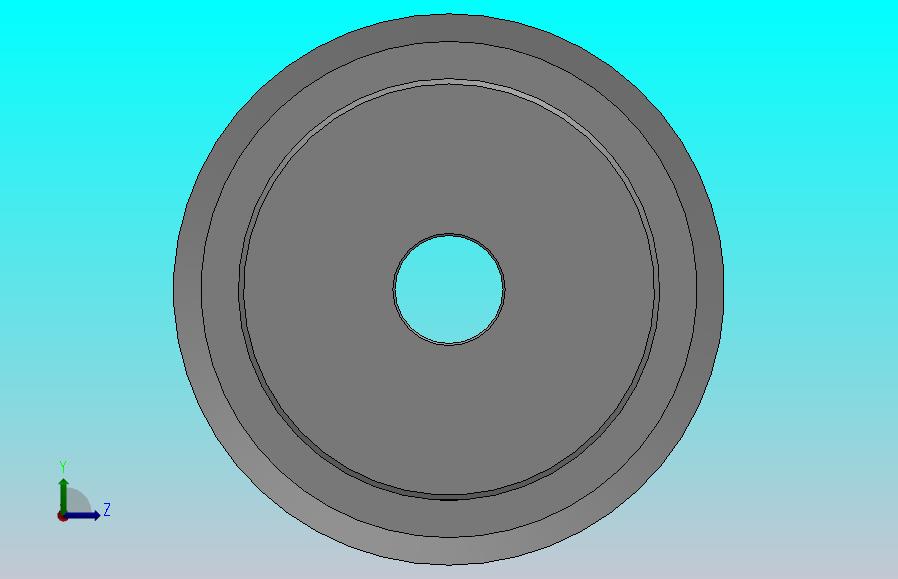 小凸缘型梯形齿同步带轮T10型_ST10DC-15-20-dc10-A