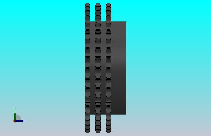 直孔链轮06B型_40-06B-3
