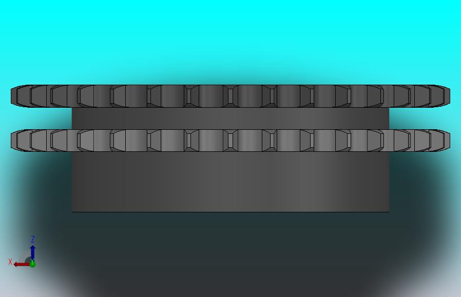 直孔链轮08B型_33-08B-2