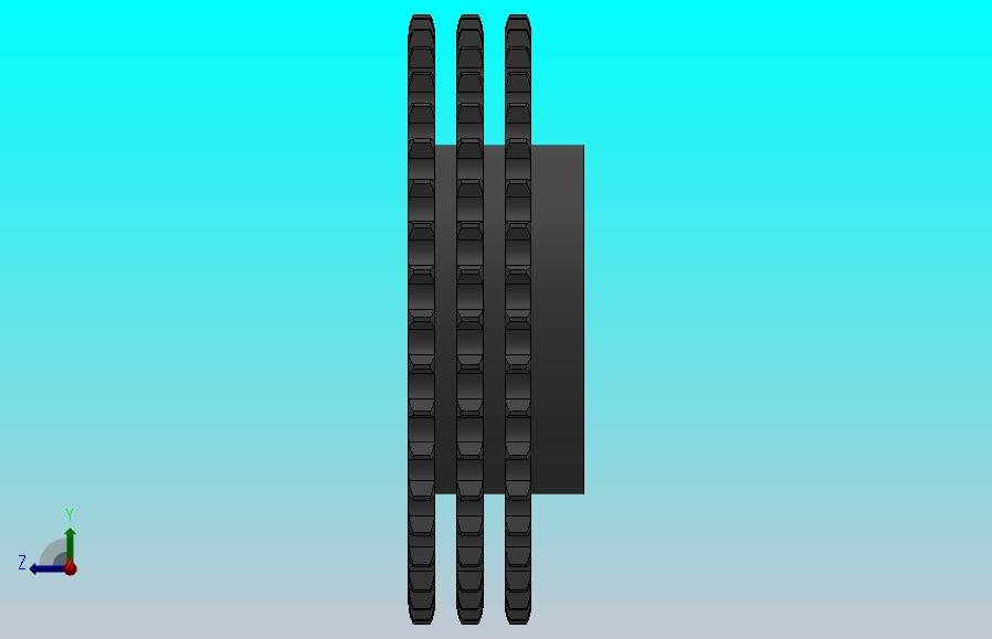 直孔链轮10B型_40-10B-3