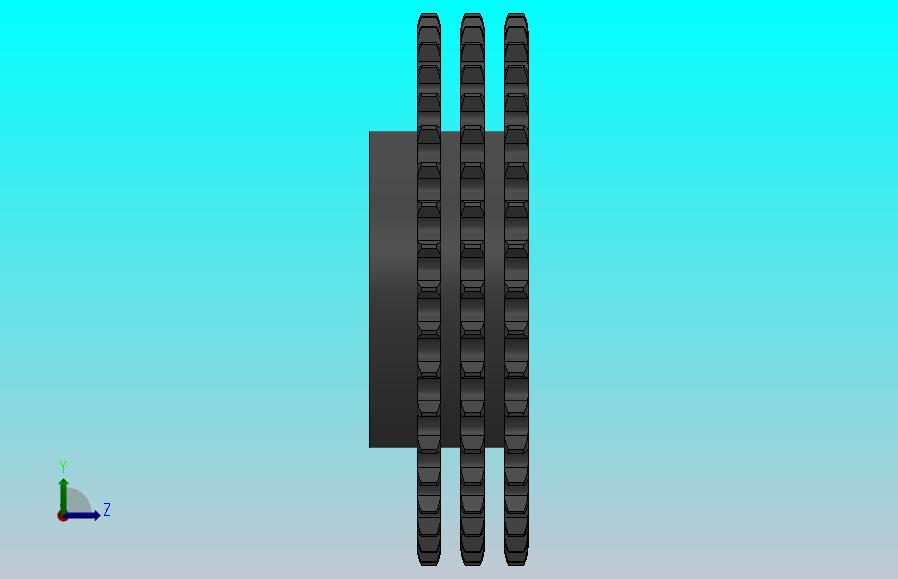 直孔链轮10B型_40-10B-3