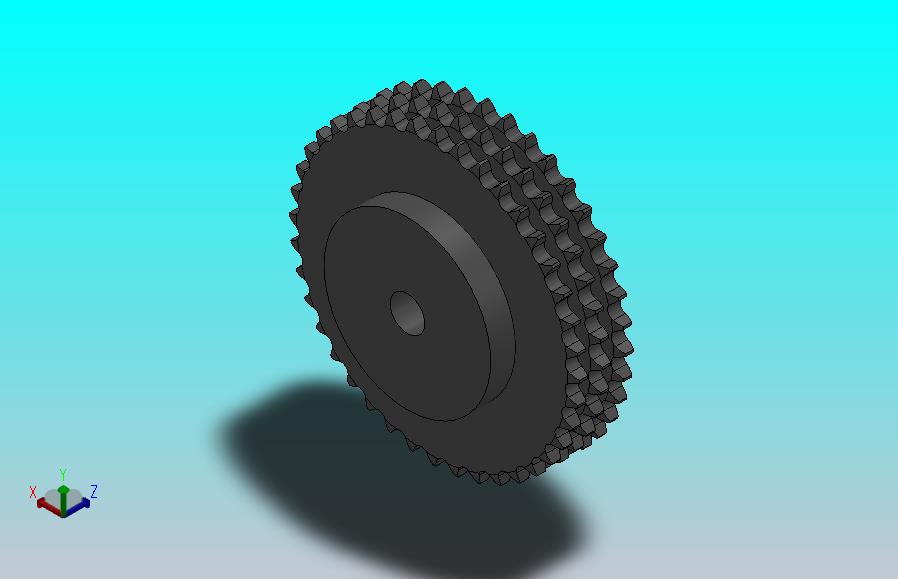 直孔链轮10B型_40-10B-3
