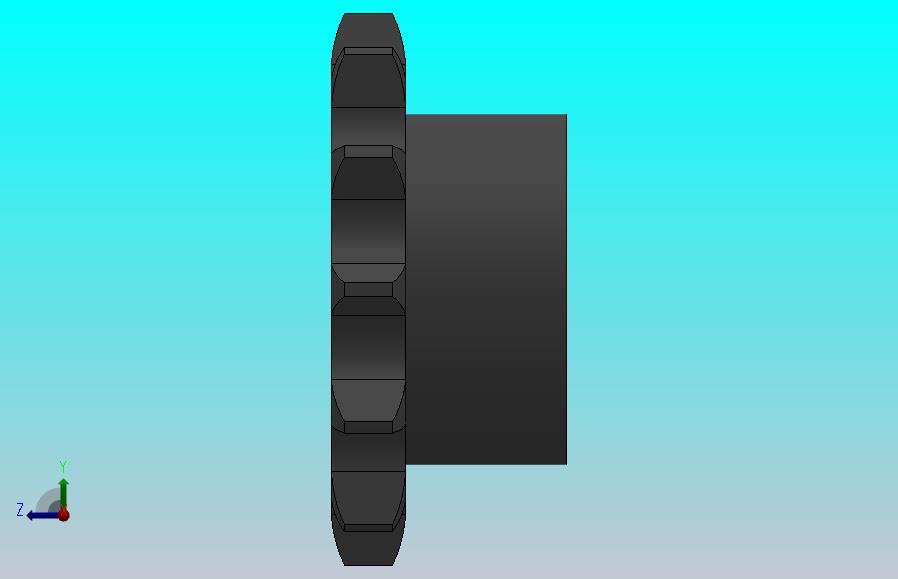 直孔链轮12B型_12-12B-1