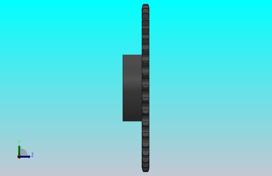 直孔链轮12B型_40-12B-1