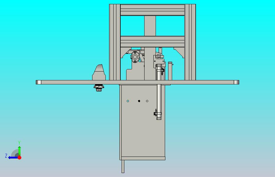 工装操作台3D模型