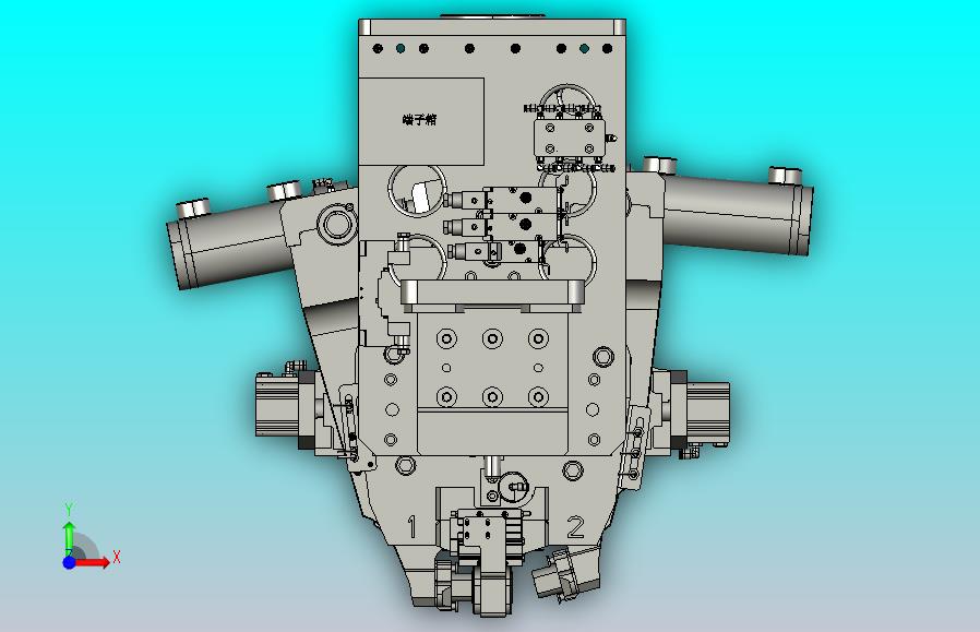 机器人头部夹钳工装